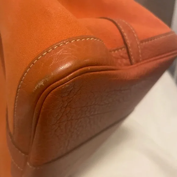 Authentic Hermès Garden Party 36 Tote Bag– Orange (Vintage) - Picture 8 of 11